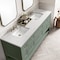 James Martin Vanities Breckenridge 72in Double Vanity Cabinet, Smokey Celadon 330-V72-M-SC - alternate 2